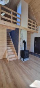 Alabama I projekt domu drewnianego szkieletowego Mildo dom drewniany