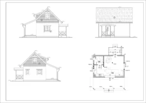 Alabama II projekt domu Mildo domy drewniane