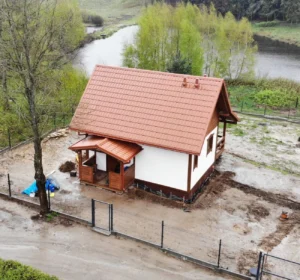 Alabama II projekt domu drewnianego szkieletowego Mildo domy drewniane