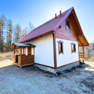 Alabama II projekt domu drewnianego szkieletowego Mildo domy drewniane