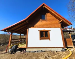 Alabama II projekt domu drewnianego szkieletowego Mildo domy drewniane