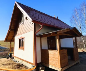 Alabama II projekt domu drewnianego szkieletowego Mildo domy drewniane