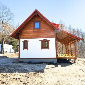 Alabama II projekt domu drewnianego szkieletowego Mildo domy drewniane