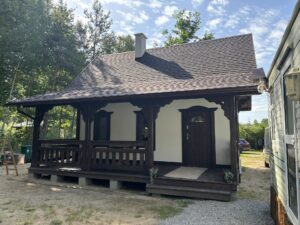 Alabama III projekt domu drewnianego szkieletowego Mildo