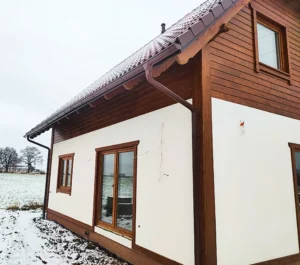 Alaska projekt domu piętrowego dom drewniany szkieletowy Mildo