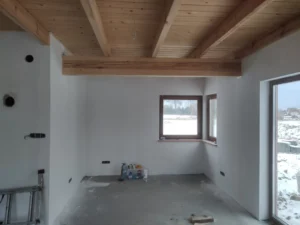 Alaska projekt domu piętrowego dom drewniany szkieletowy Mildo