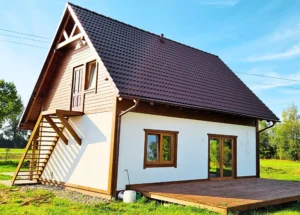 Alaska projekt domu piętrowego dom drewniany szkieletowy Mildo