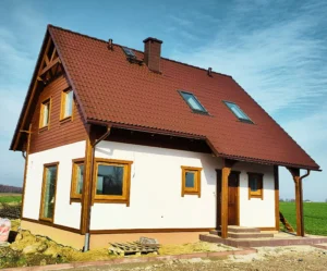 Alaska projekt domu piętrowego dom drewniany szkieletowy Mildo