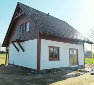 Alaska projekt domu piętrowego dom drewniany szkieletowy Mildo