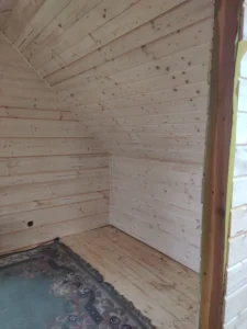 Arizona projekt domu dom drewniany szkieletowy taras Mildo domy drewniane