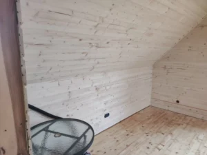 Arizona projekt domu dom drewniany szkieletowy taras Mildo domy drewniane