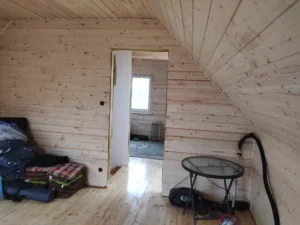 Arizona projekt domu dom drewniany szkieletowy taras Mildo domy drewniane