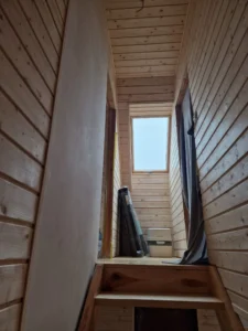 Arizona projekt domu dom drewniany szkieletowy taras Mildo domy drewniane