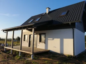 Dakota projekt domu dom drewniany szkieletowy Mildo