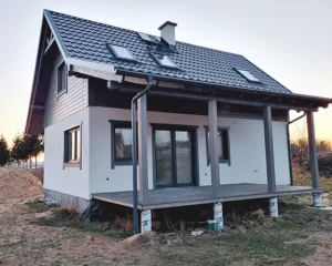 Dakota projekt domu dom drewniany szkieletowy Mildo