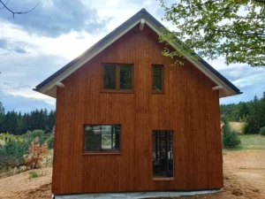 Indiana projekt domu dom drewniany szkieletowy firma Mildo Pomorze