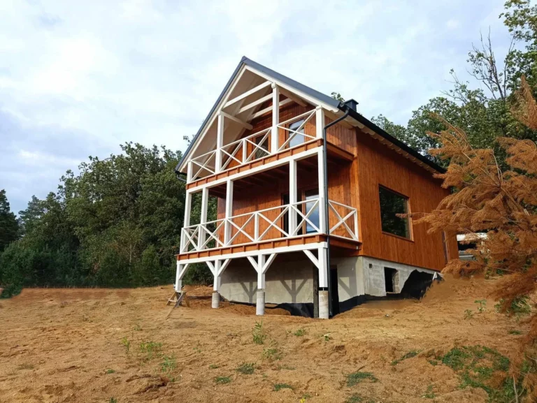 Indiana projekt domu dom drewniany szkieletowy firma Mildo Pomorze