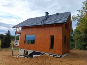 Indiana projekt domu dom drewniany szkieletowy firma Mildo Pomorze