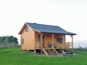 Kalifornia projekt domu dom drewniany szkieletowy Mildo