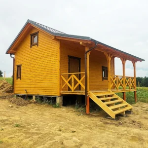 Kalifornia projekt domu dom drewniany szkieletowy Mildo