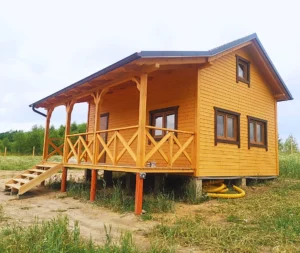 Kalifornia projekt domu dom drewniany szkieletowy Mildo