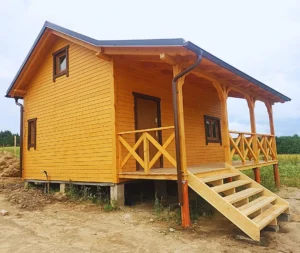 Kalifornia projekt domu dom drewniany szkieletowy Mildo