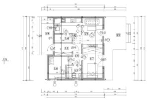 Kansas projekt domu dom drewniany szkieletowy firma Mildo Pomorze