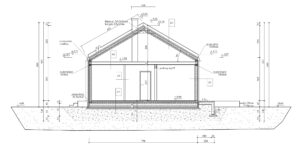 Kansas projekt domu dom drewniany szkieletowy firma Mildo Pomorze