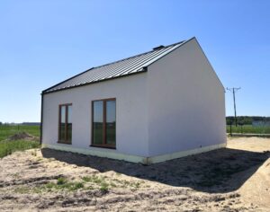 Kansas projekt domu dom drewniany szkieletowy firma Mildo Pomorze