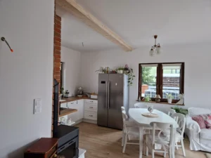 Karolina projekt domu drewnianego szkieletowego małego Mildo domy drewniane