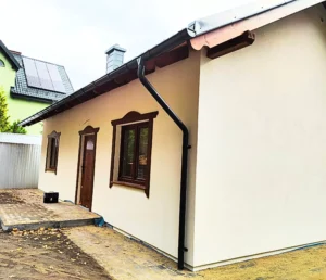 Karolina projekt domu drewnianego szkieletowego małego Mildo domy drewniane