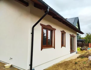 Karolina projekt domu drewnianego szkieletowego małego Mildo domy drewniane