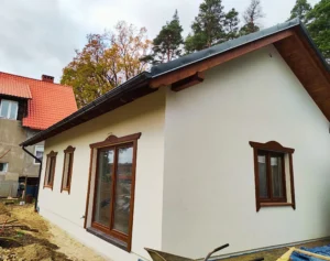 Karolina projekt domu drewnianego szkieletowego małego Mildo domy drewniane