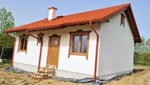 Karolina II projekt domu drewnianego szkieletowego Mildo