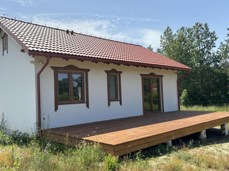 Karolina II projekt domu drewnianego szkieletowego Mildo