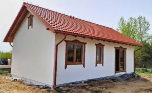 Karolina II projekt domu drewnianego szkieletowego Mildo