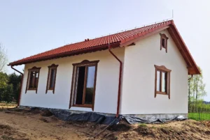 Karolina II projekt domu drewnianego szkieletowego Mildo