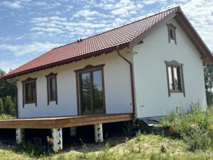 Karolina II projekt domu drewnianego szkieletowego Mildo