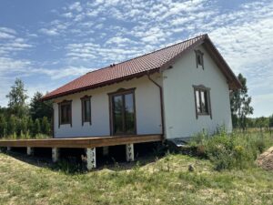 Karolina II projekt domu drewnianego szkieletowego Mildo