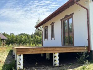 Karolina II projekt domu drewnianego szkieletowego Mildo