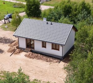 Karolina III projekt domu drewnianego Mildo domy drewniane