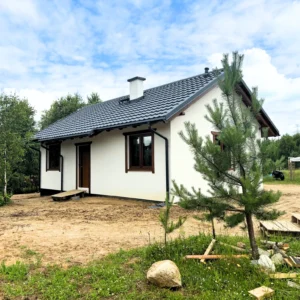 Karolina III projekt domu drewnianego Mildo domy drewniane