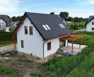 Montana projekt domu drewnianego szkieletowego Mildo