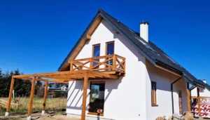 Montana projekt domu drewnianego szkieletowego Mildo