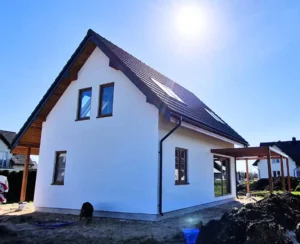 Montana projekt domu drewnianego szkieletowego Mildo