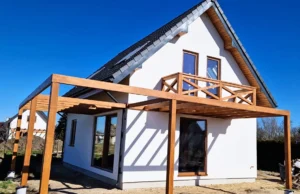 Montana projekt domu drewnianego szkieletowego Mildo