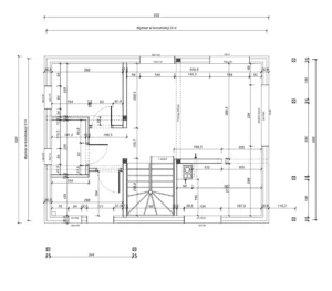 Montana II projekt domu rzut parteru Mildo domy drewniane