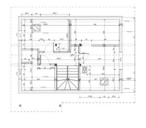 Montana II projekt domu rzut poddasza Mildo domy drewniane