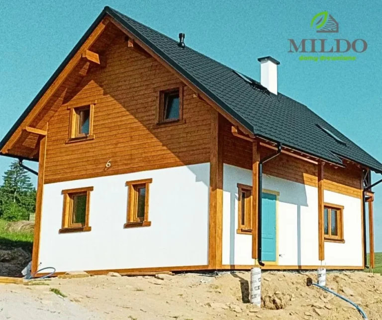 Montana II projekt domu drewnianego szkieletowego Mildo