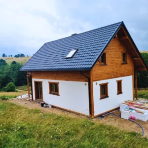 Montana II projekt domu drewnianego szkieletowego Mildo